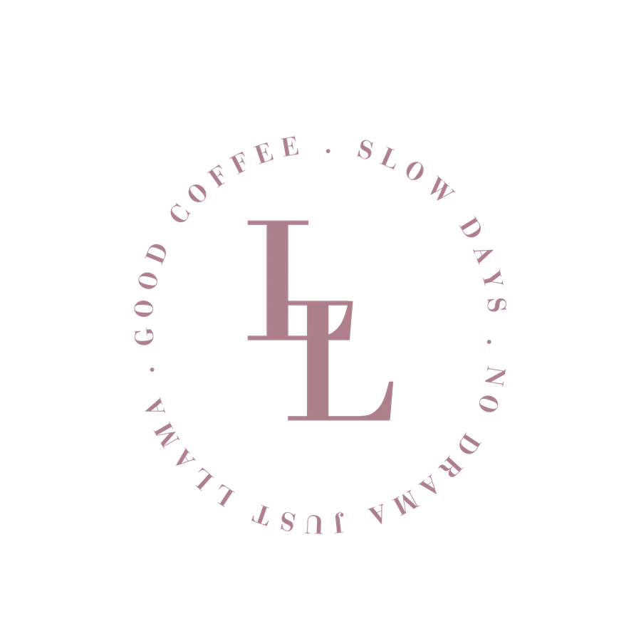 Lame Llama round LL logo